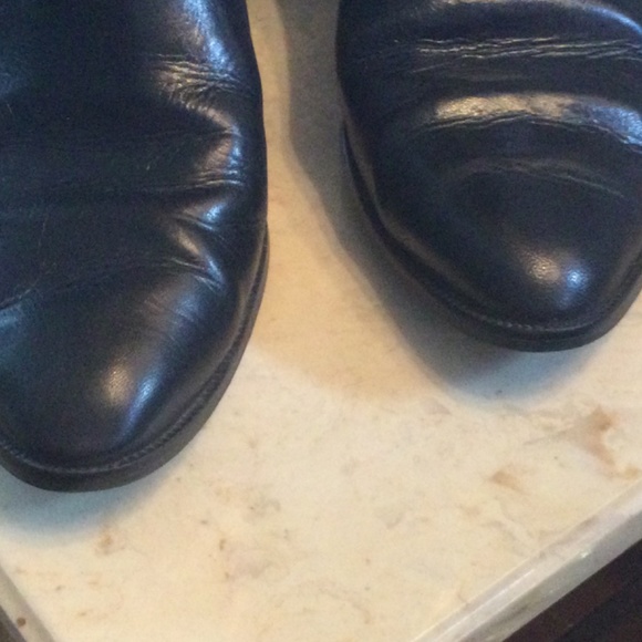 9 West Flat Leather Slip in Boot 👢 - Picture 4 of 12